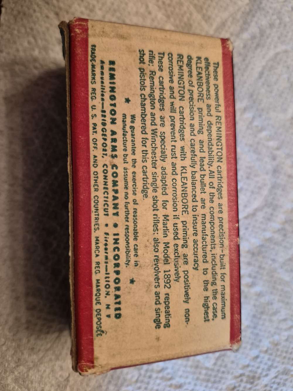 Remington 32 Long Rimfire 50 ct box ammunition ammo-img-1