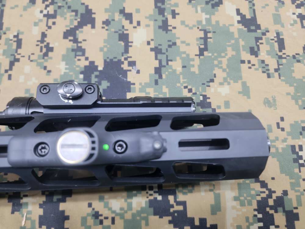 Ruger PC Carbine with collapsible stock, glock mag, and accessories.-img-15