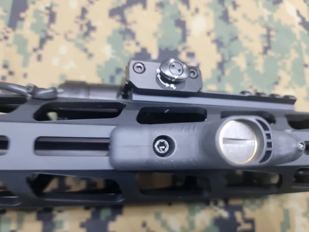 Ruger PC Carbine with collapsible stock, glock mag, and accessories.-img-17