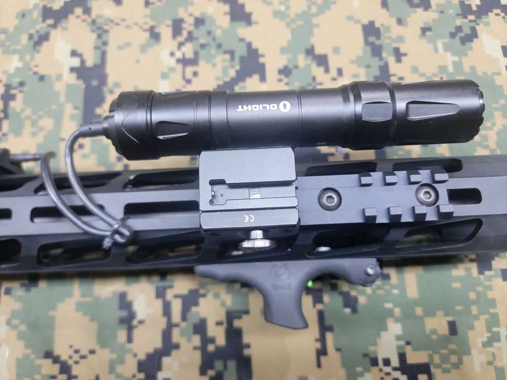 Ruger PC Carbine with collapsible stock, glock mag, and accessories.-img-12