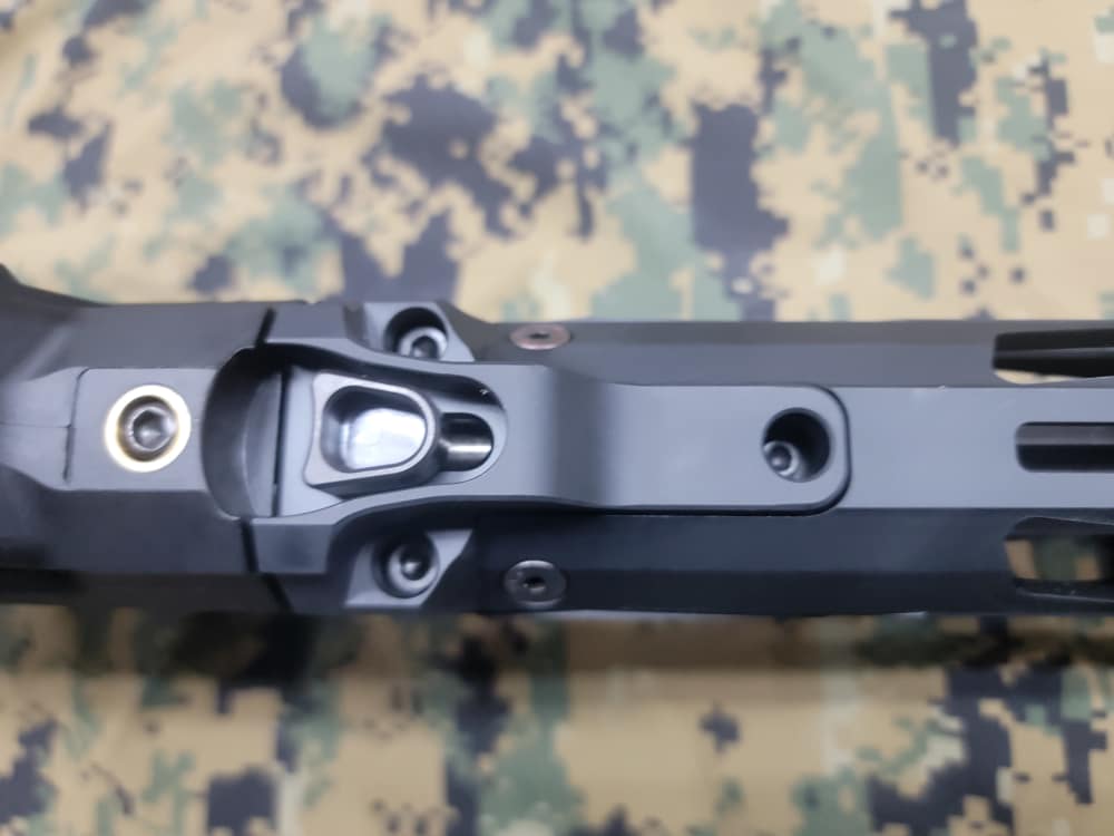 Ruger PC Carbine with collapsible stock, glock mag, and accessories.-img-16
