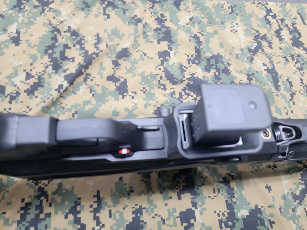 Ruger PC Carbine with collapsible stock, glock mag, and accessories.-img-24