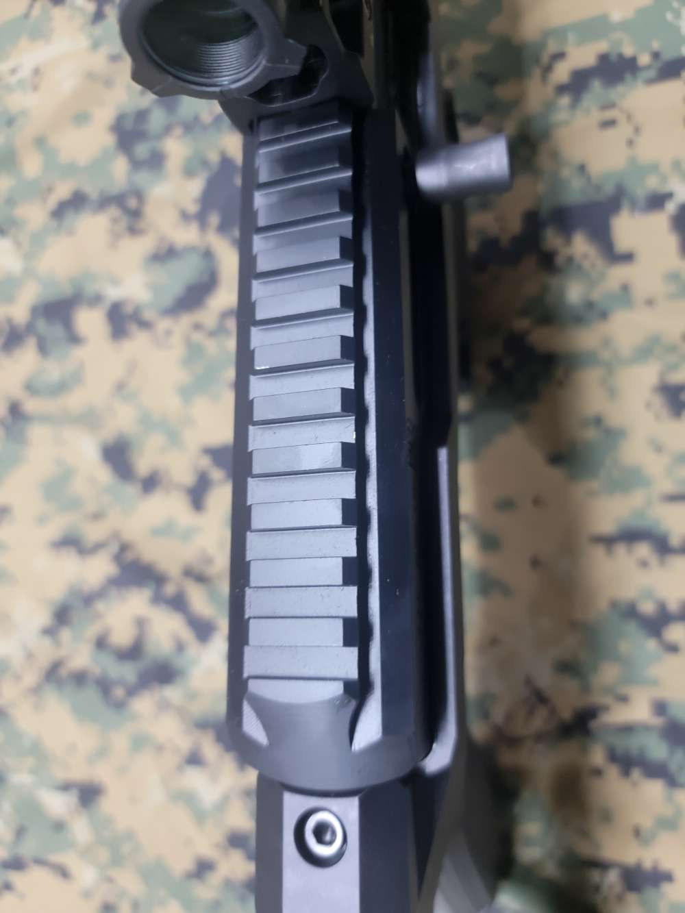 Ruger PC Carbine with collapsible stock, glock mag, and accessories.-img-32