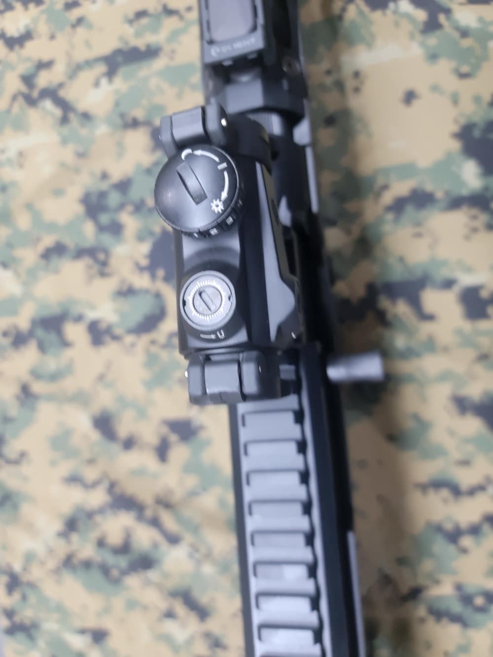 Ruger PC Carbine with collapsible stock, glock mag, and accessories.-img-31