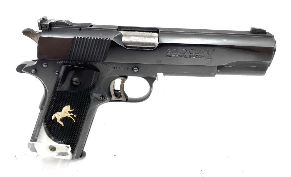 COLT SERIES '80 MK IV Gold Cup National Match - .45 ACP - 7 ROUNDS - 5 "-img-1