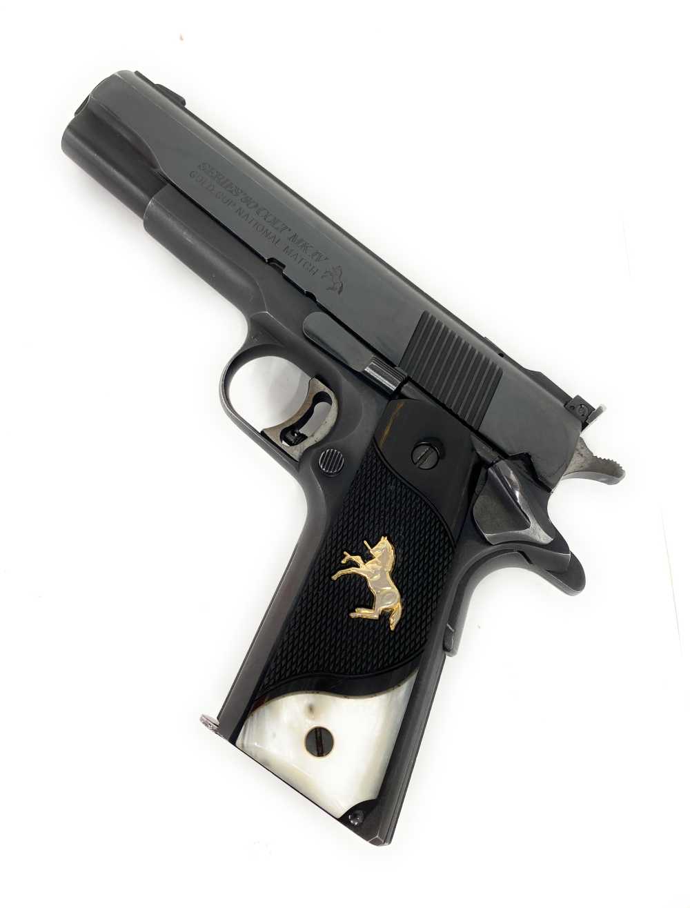 COLT SERIES '80 MK IV Gold Cup National Match - .45 ACP - 7 ROUNDS - 5 "-img-9