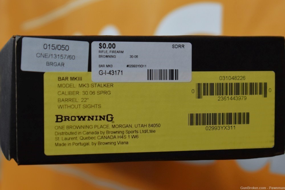 Browning BAR MK 3 Stalker in 30-06 - NEW!-img-16