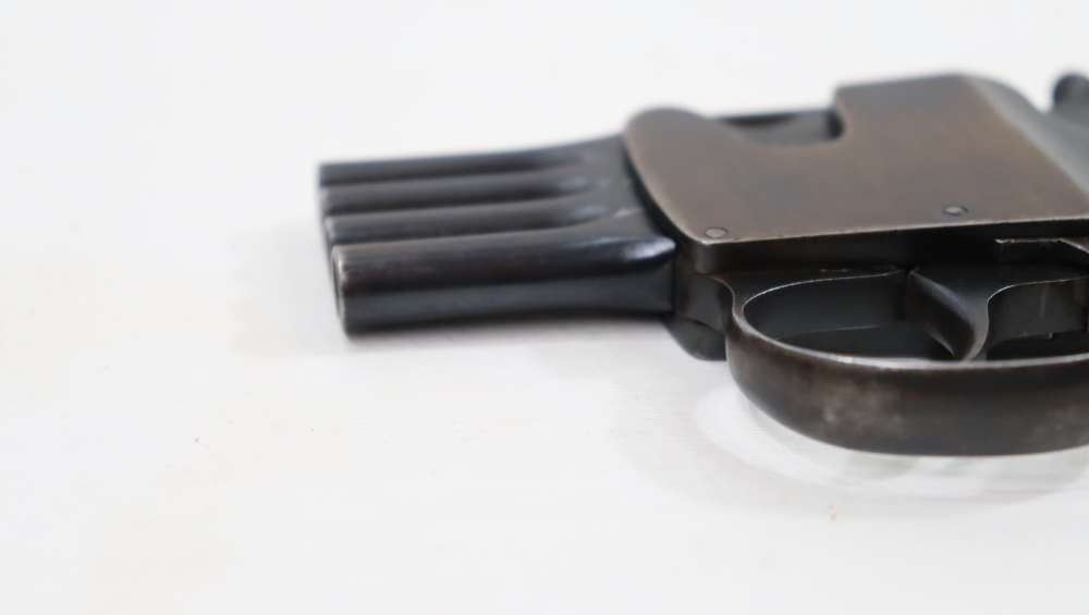 RARE SCHULER REFORM BREVETE 4-BARREL PISTOLE .25 ACP-img-8