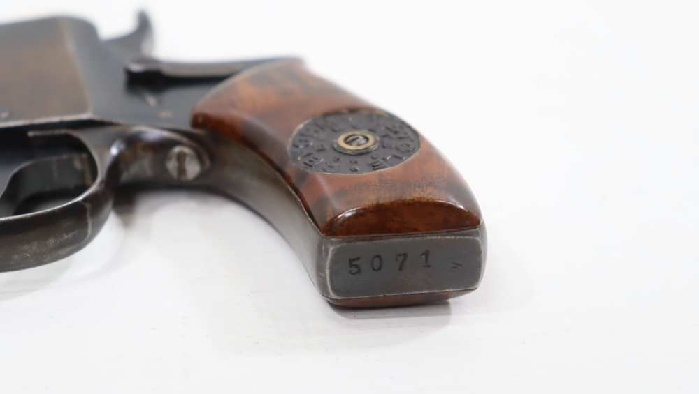 RARE SCHULER REFORM BREVETE 4-BARREL PISTOLE .25 ACP-img-6