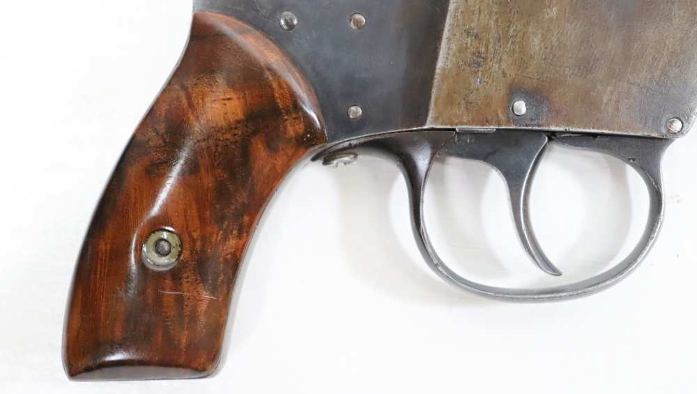 RARE SCHULER REFORM BREVETE 4-BARREL PISTOLE .25 ACP-img-5
