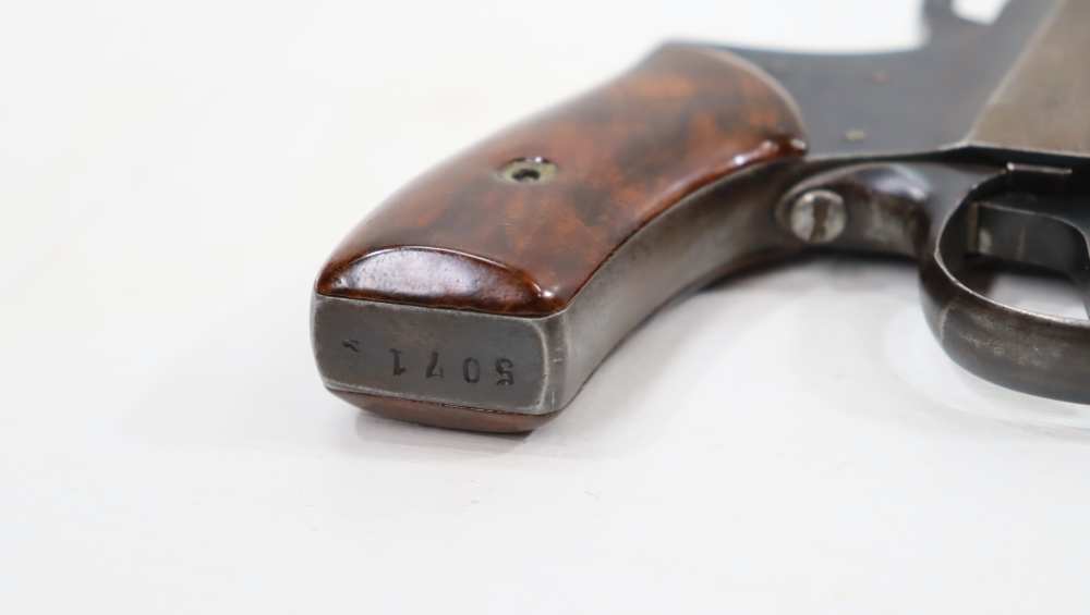 RARE SCHULER REFORM BREVETE 4-BARREL PISTOLE .25 ACP-img-12