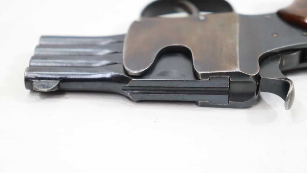 RARE SCHULER REFORM BREVETE 4-BARREL PISTOLE .25 ACP-img-15
