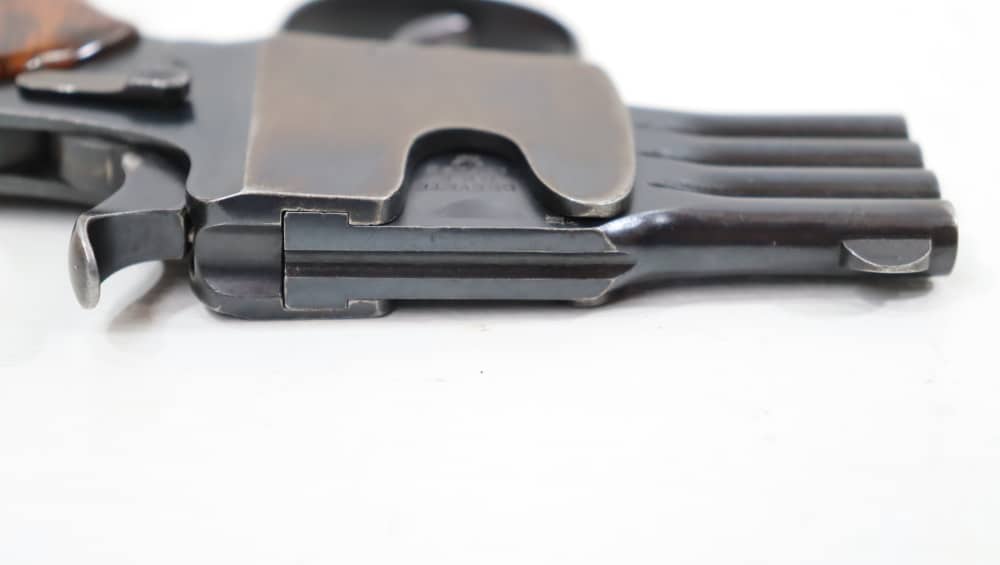RARE SCHULER REFORM BREVETE 4-BARREL PISTOLE .25 ACP-img-10