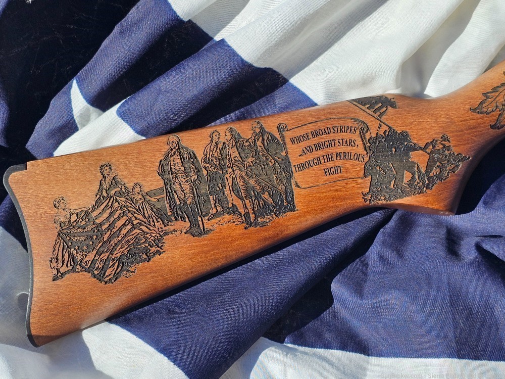 Ruger 250th / Star Spangled Banner Engraved Ruger 10/22-img-2