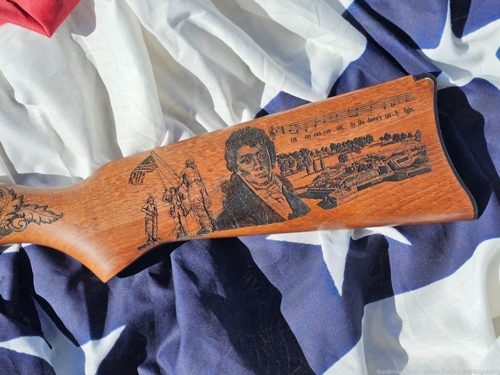 Ruger 250th / Star Spangled Banner Engraved Ruger 10/22-img-1
