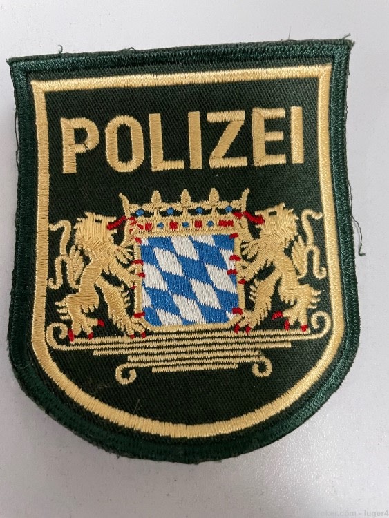 German police patch n/n Walther Mauser -img-2