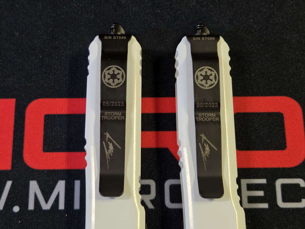 Microtech Ultratech Storm Trooper Hellhound & Warhound Set Signature Series-img-9
