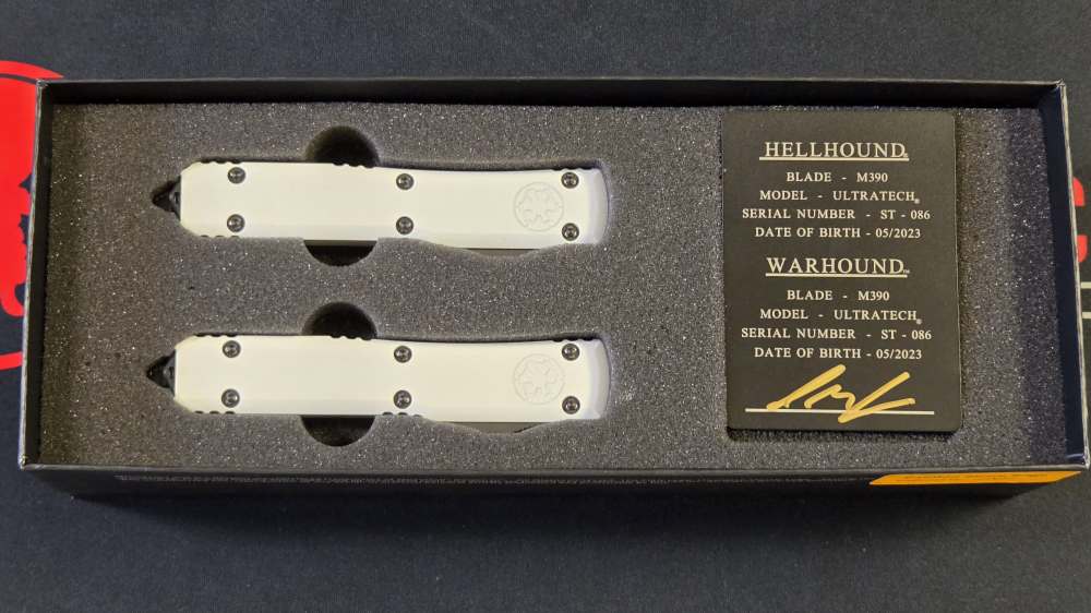 Microtech Ultratech Storm Trooper Hellhound & Warhound Set Signature Series-img-11