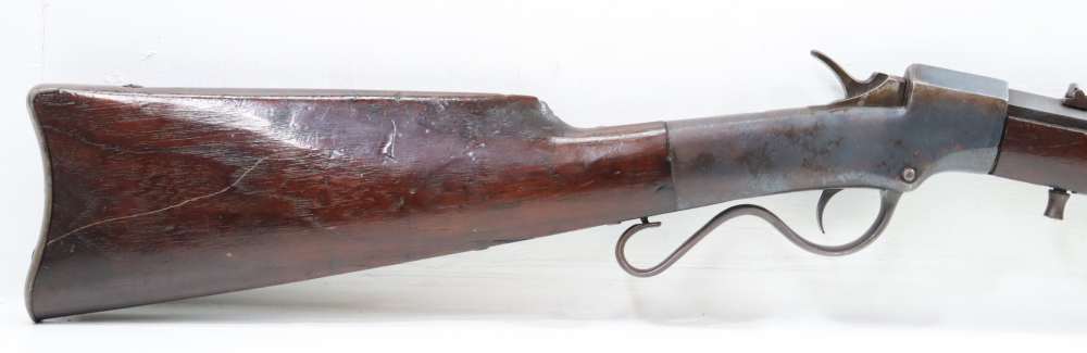 ORG CIVIL WAR ERA BALLARD BALL & WILLIAMS FALLING BLOCK .44 RF CARBINE-img-1