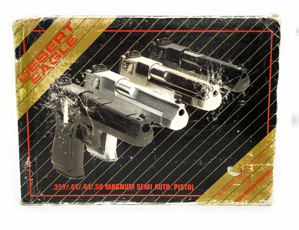 IMI/MANUM RESEARCH- Desert Eagle - .50 AE - 7 ROUNDS - 6 "-img-9