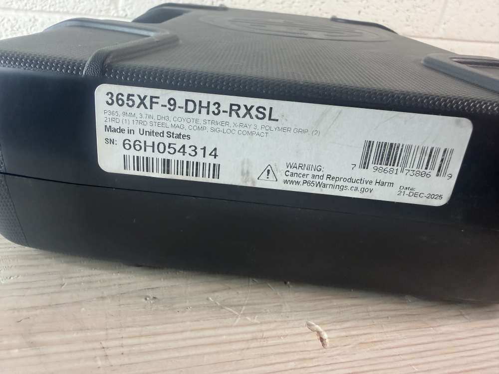 USED Sig P365XF DH3 with Romeo X red dot LOW ROUNDS-img-7