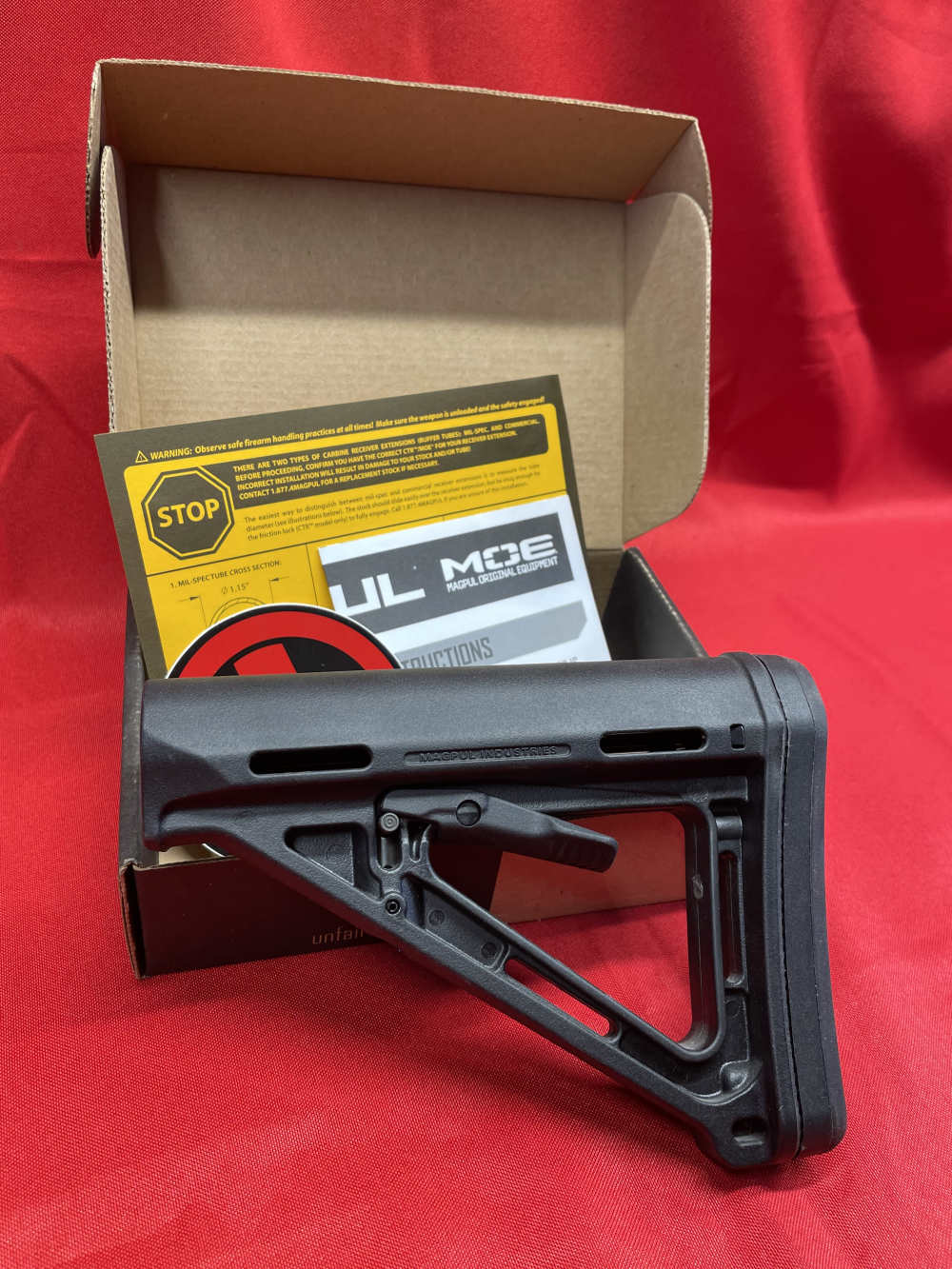 Magpul Carbine Stock MAG401-BLK MOE-img-1