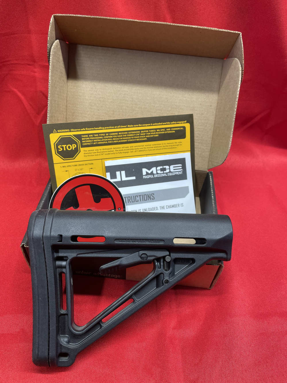 Magpul Carbine Stock MAG401-BLK MOE-img-0