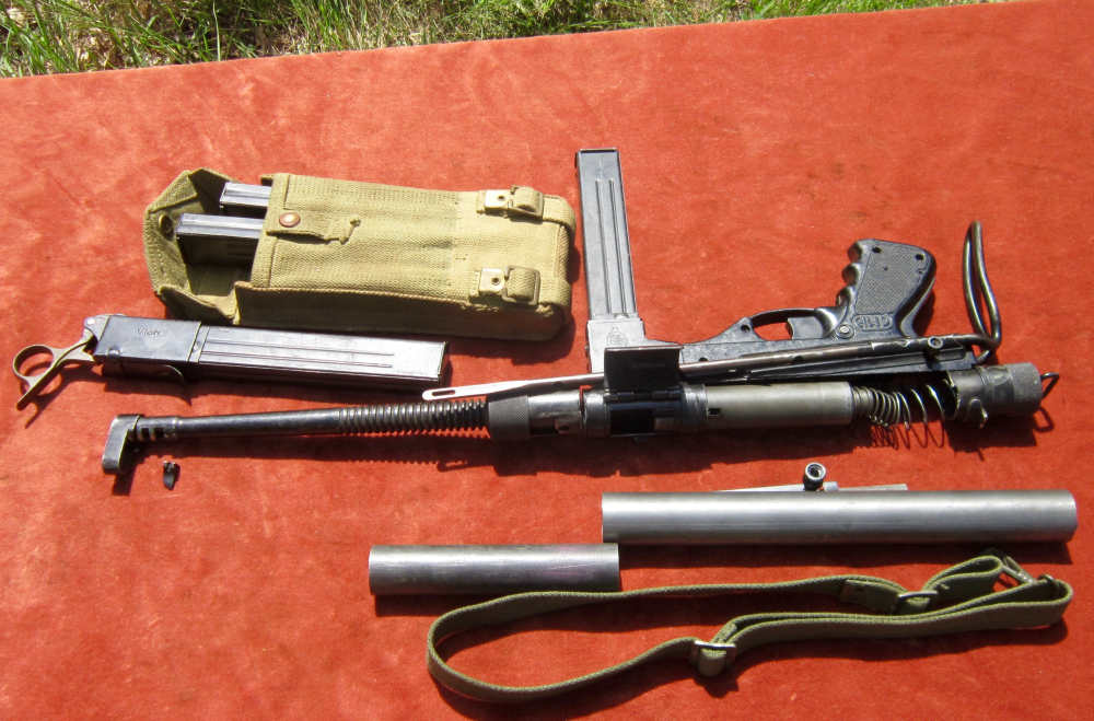 Belgian Vigneron parts kit w/excellent bore,4 mags,loader,tube,9mm smg-img-3