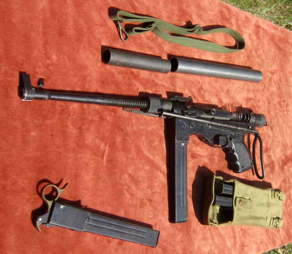 Belgian Vigneron parts kit w/excellent bore,4 mags,loader,tube,9mm smg-img-27