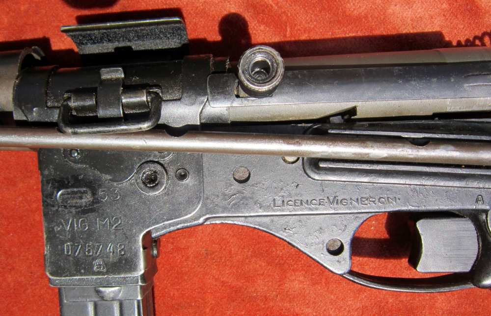 Belgian Vigneron parts kit w/excellent bore,4 mags,loader,tube,9mm smg-img-21