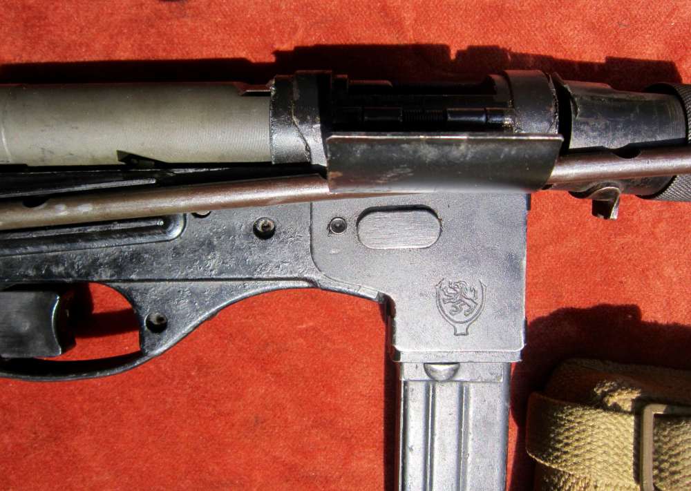 Belgian Vigneron parts kit w/excellent bore,4 mags,loader,tube,9mm smg-img-10