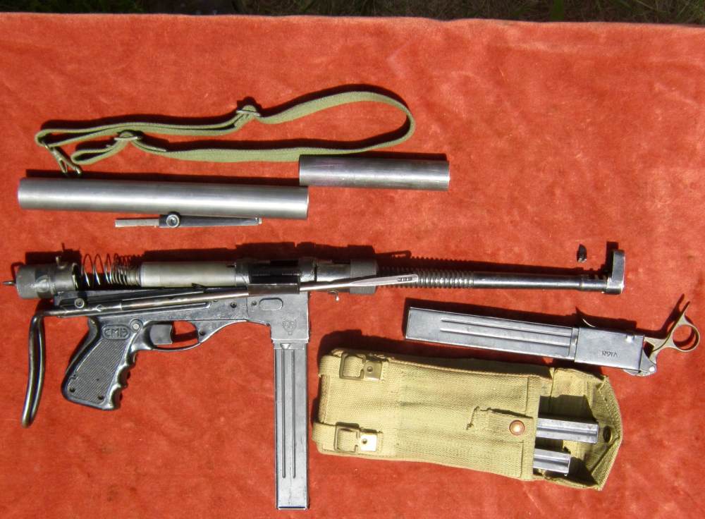 Belgian Vigneron parts kit w/excellent bore,4 mags,loader,tube,9mm smg-img-6
