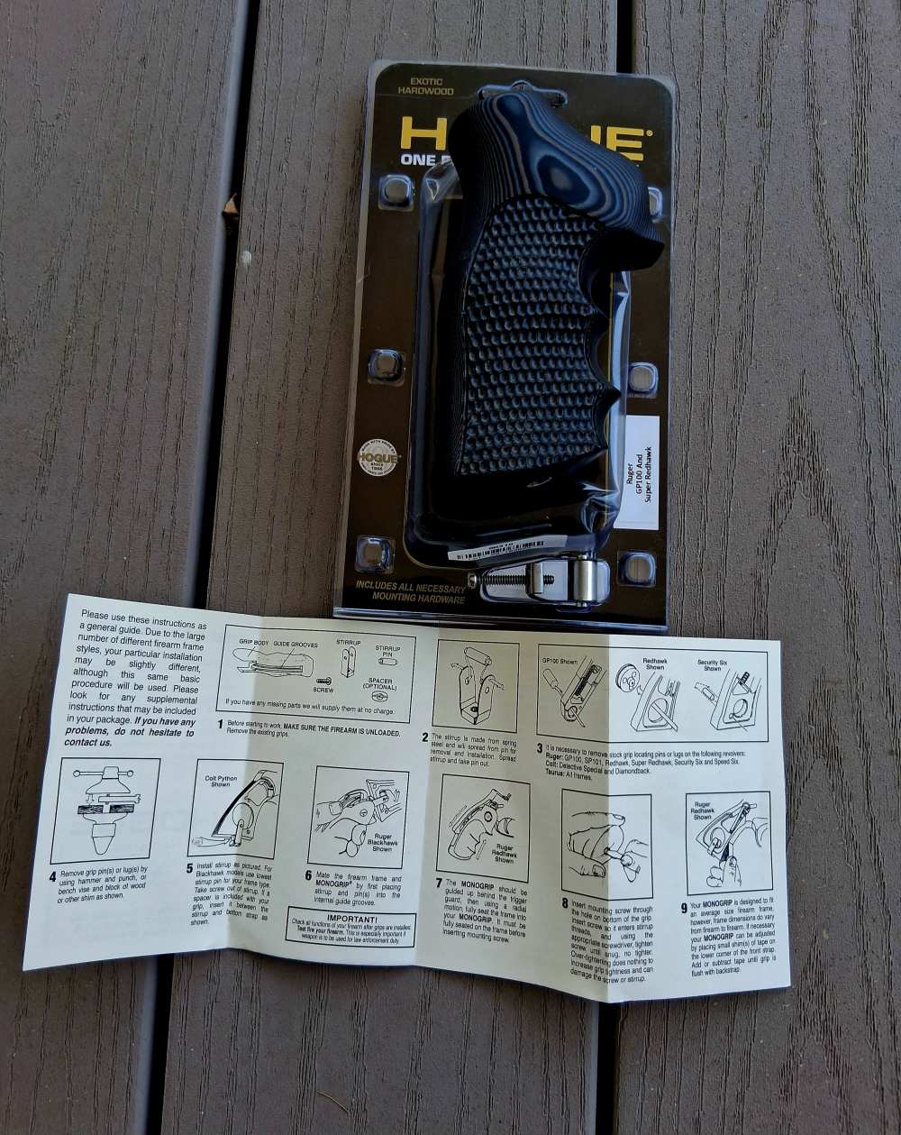 Ruger gp100 houge grips (FREE SHIPPING)-img-1