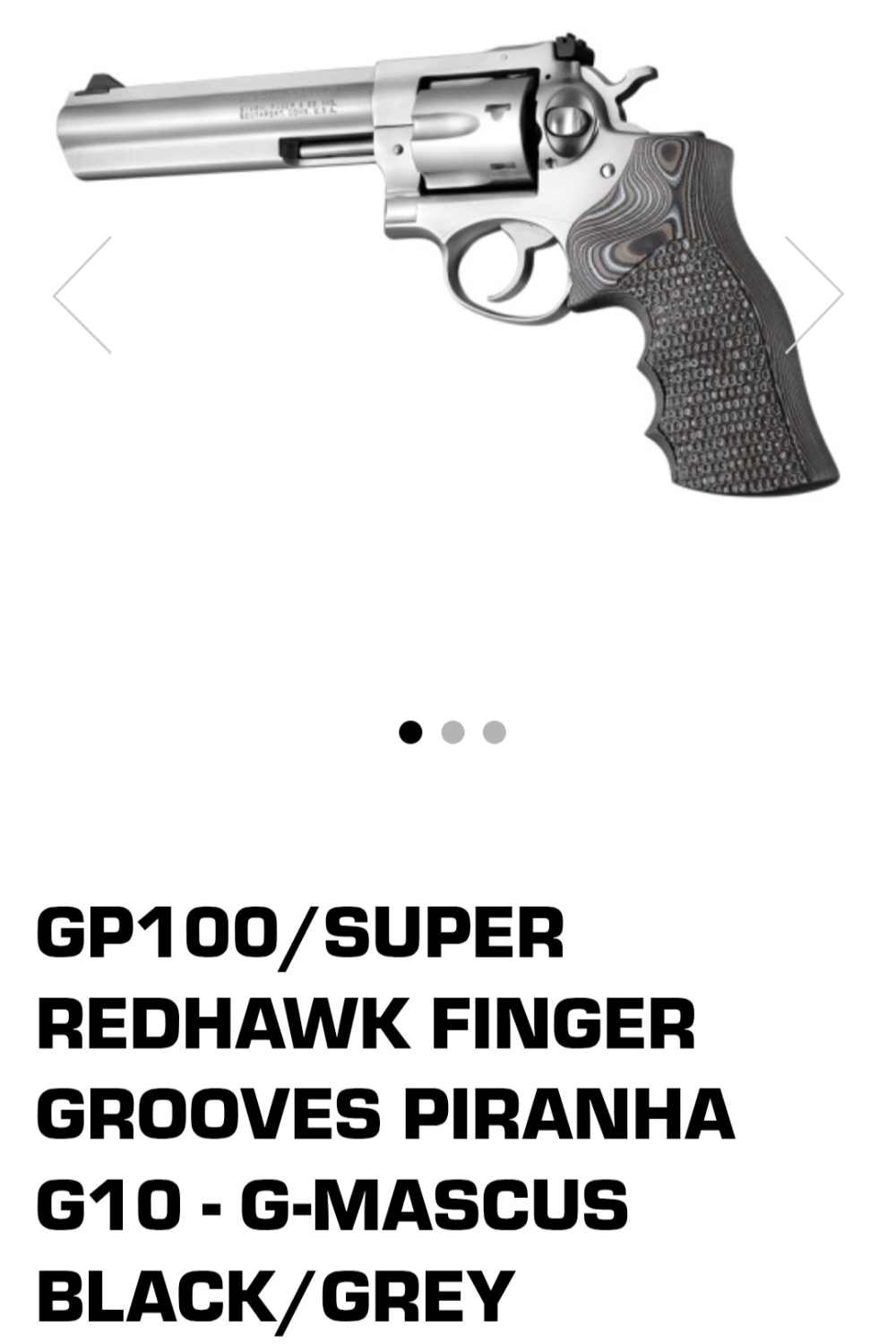 Ruger gp100 houge grips (FREE SHIPPING)-img-2