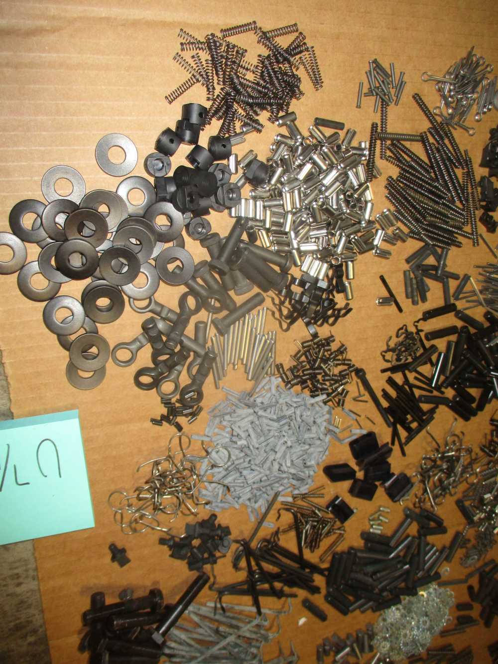 Lot of 18lbs M240 Machine Gun Parts, Small Parts-img-5