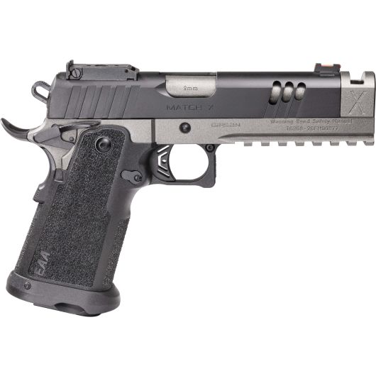 395025 EAA/Girsan Girsan Witness 2311 Match 9mm Luger 5.0" Tungsten Gray Ce-img-0