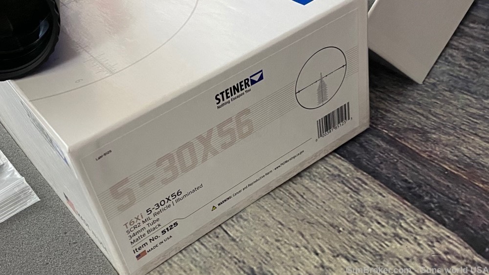 STEINER T6XI SCR2 5-30X56 ITEM 5125 RIFLE SCOPE FFP up to 6 months layaway-img-4