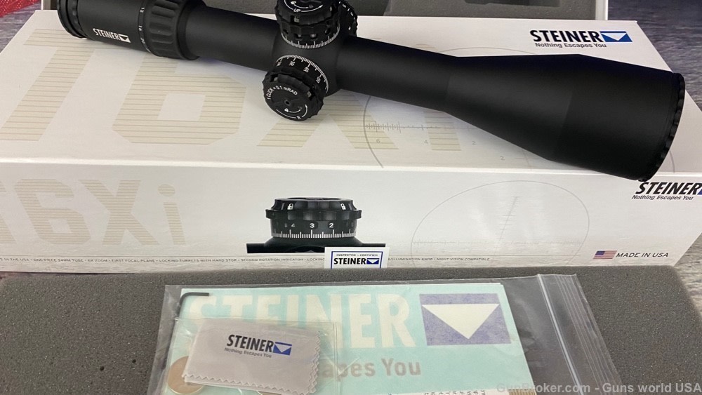 STEINER T6XI SCR2 5-30X56 ITEM 5125 RIFLE SCOPE FFP up to 6 months layaway-img-2
