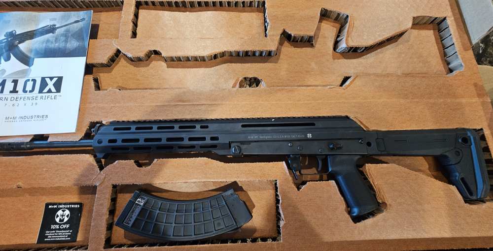 M+M Inc M10X-Z Gen 2 Black 7.62x39-img-0