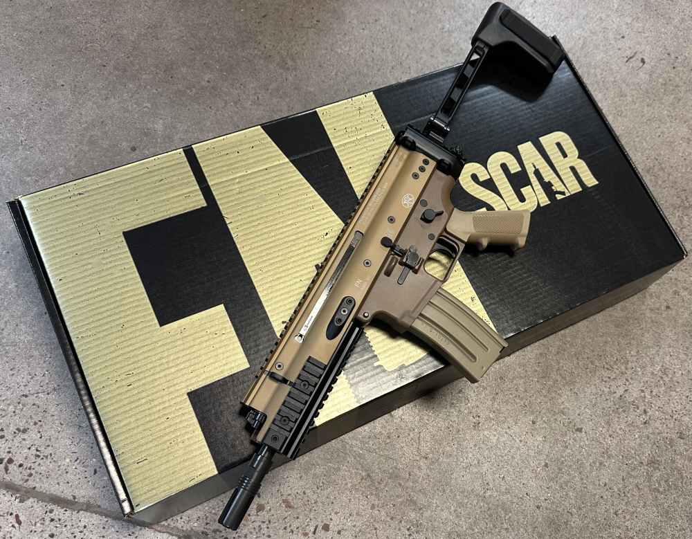 FN SCAR 15P FDE 5.56 30RD 7.5" 38101883 SB Tactical Brace 556 38-101883-img-1