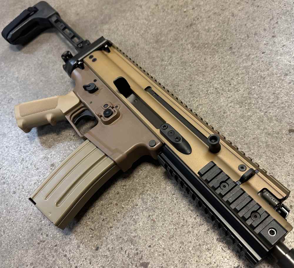 FN SCAR 15P FDE 5.56 30RD 7.5" 38101883 SB Tactical Brace 556 38-101883-img-4