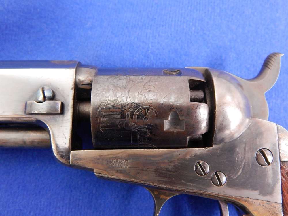 1853 Colt 31 Caliber Pocket Revolver Pistol Gun-img-9
