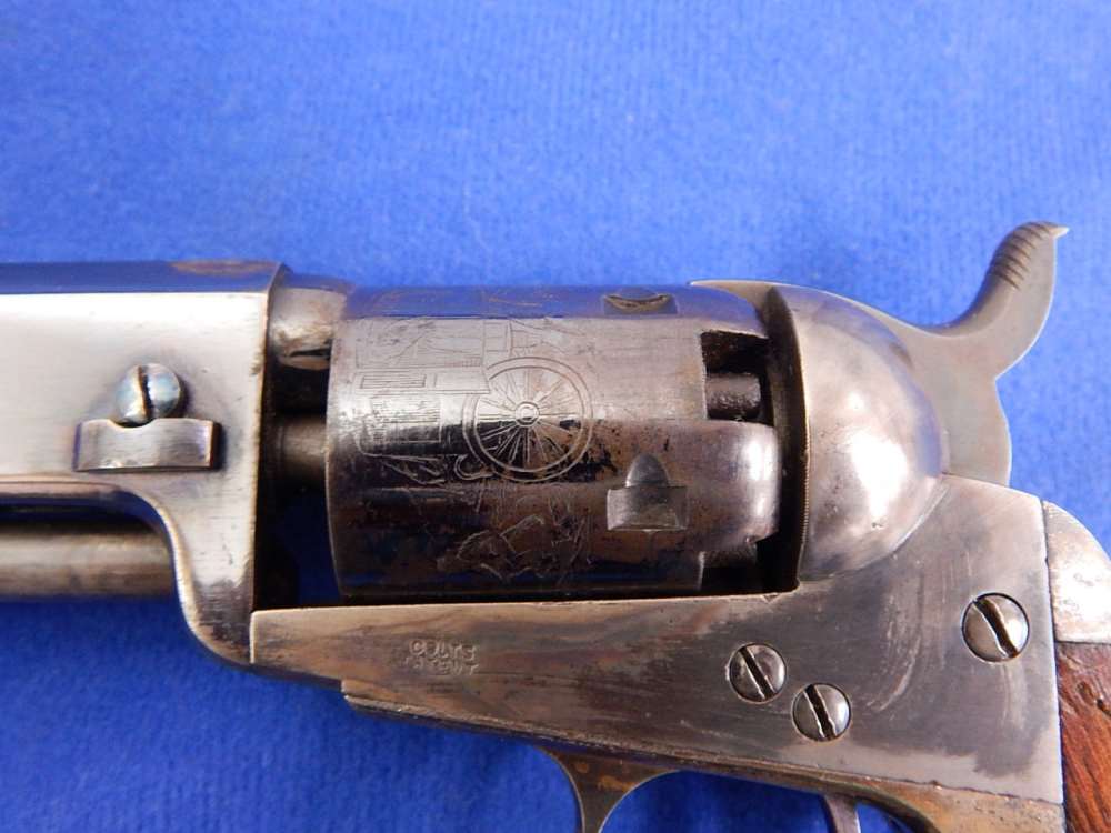 1853 Colt 31 Caliber Pocket Revolver Pistol Gun-img-8