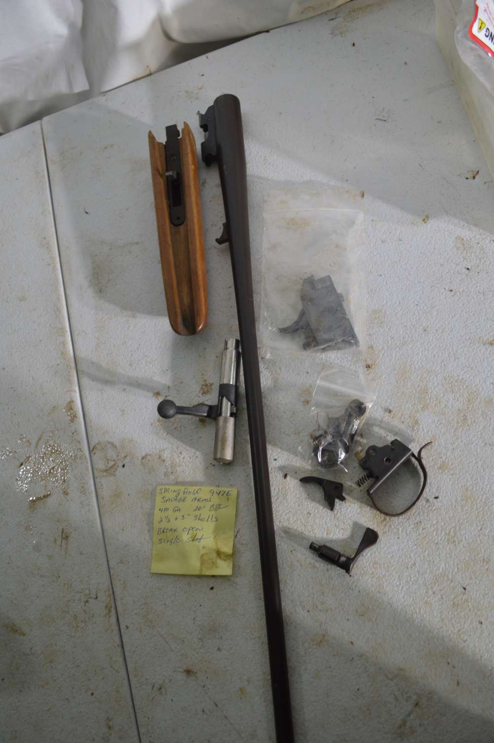 Springfield 947E, .410ga 2-1/2-3", 26" barrel, Parts Kit, NO RECEIVER, NO S-img-2