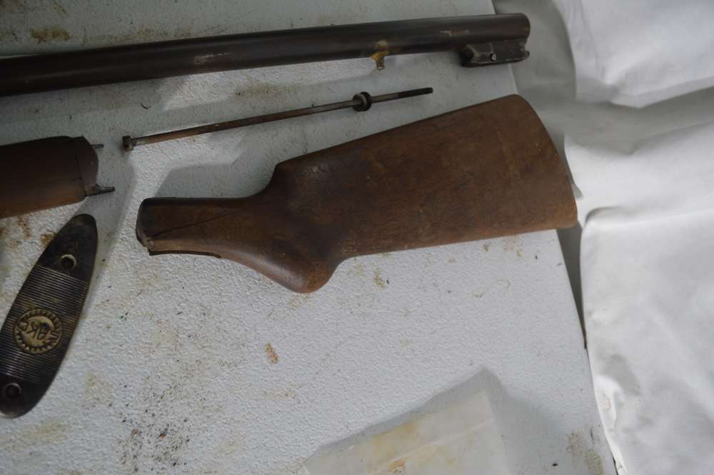 Sako B/O, 12ga single shot, 30" barrel, Parts Kit, NO RECEIVER, Bridge Gun -img-4