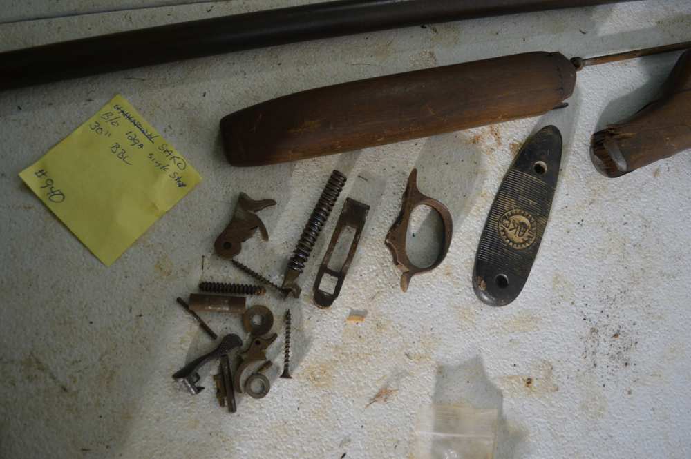 Sako B/O, 12ga single shot, 30" barrel, Parts Kit, NO RECEIVER, Bridge Gun -img-2