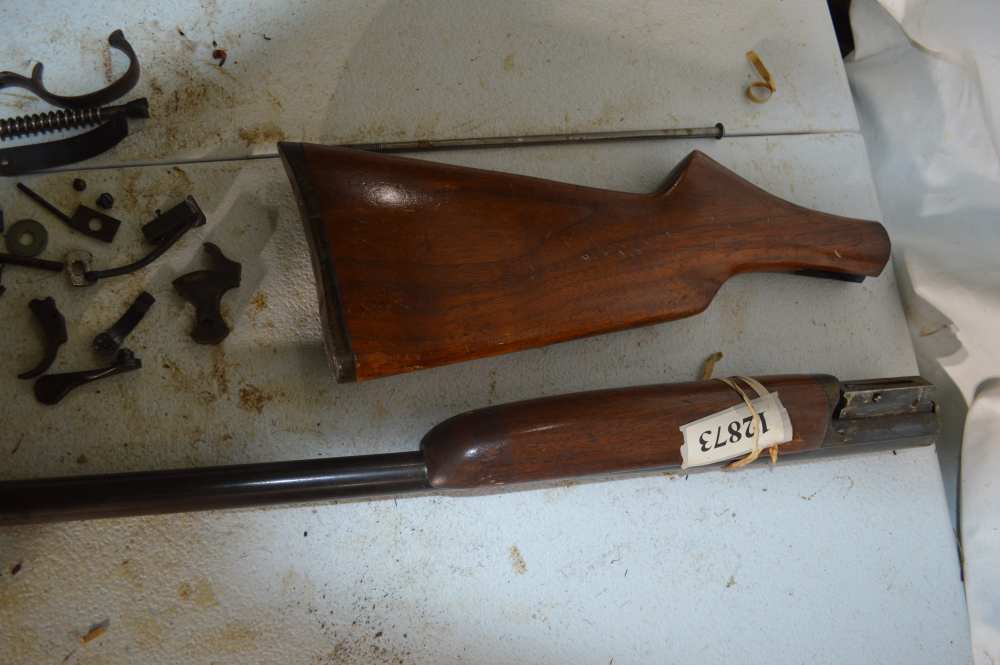 Iver Johnson, 16ga single shot, 28" barrel, Parts Kit, NO RECEIVER, #12873-img-3