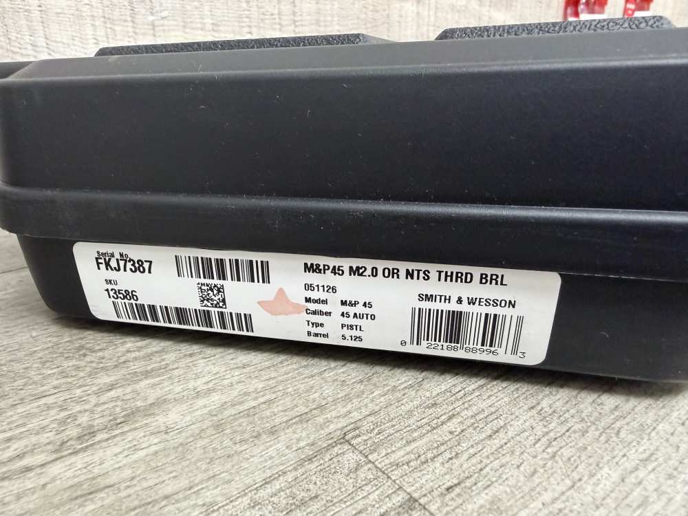 SMITH & WESSON S&W M&P 2.0 45 ACP THREADED BARREL 13586 BRAND NEW-img-8