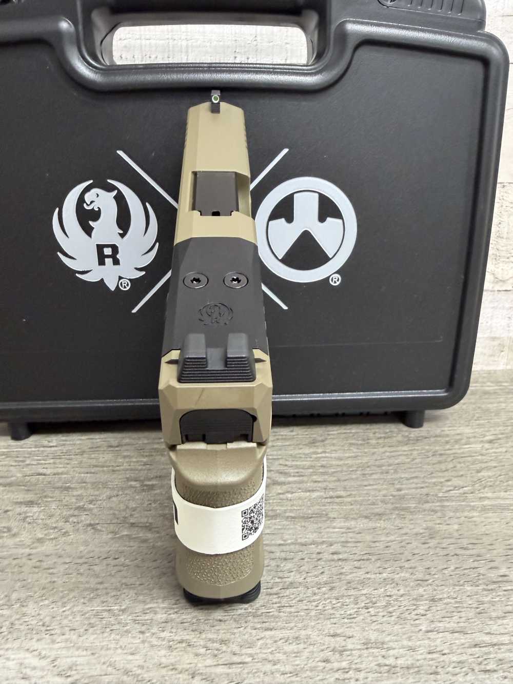 RUGER RXM 9MM FLAT DARK EARTH FDE 2-15 ROUND MAGS 19437 BRAND NEW-img-3
