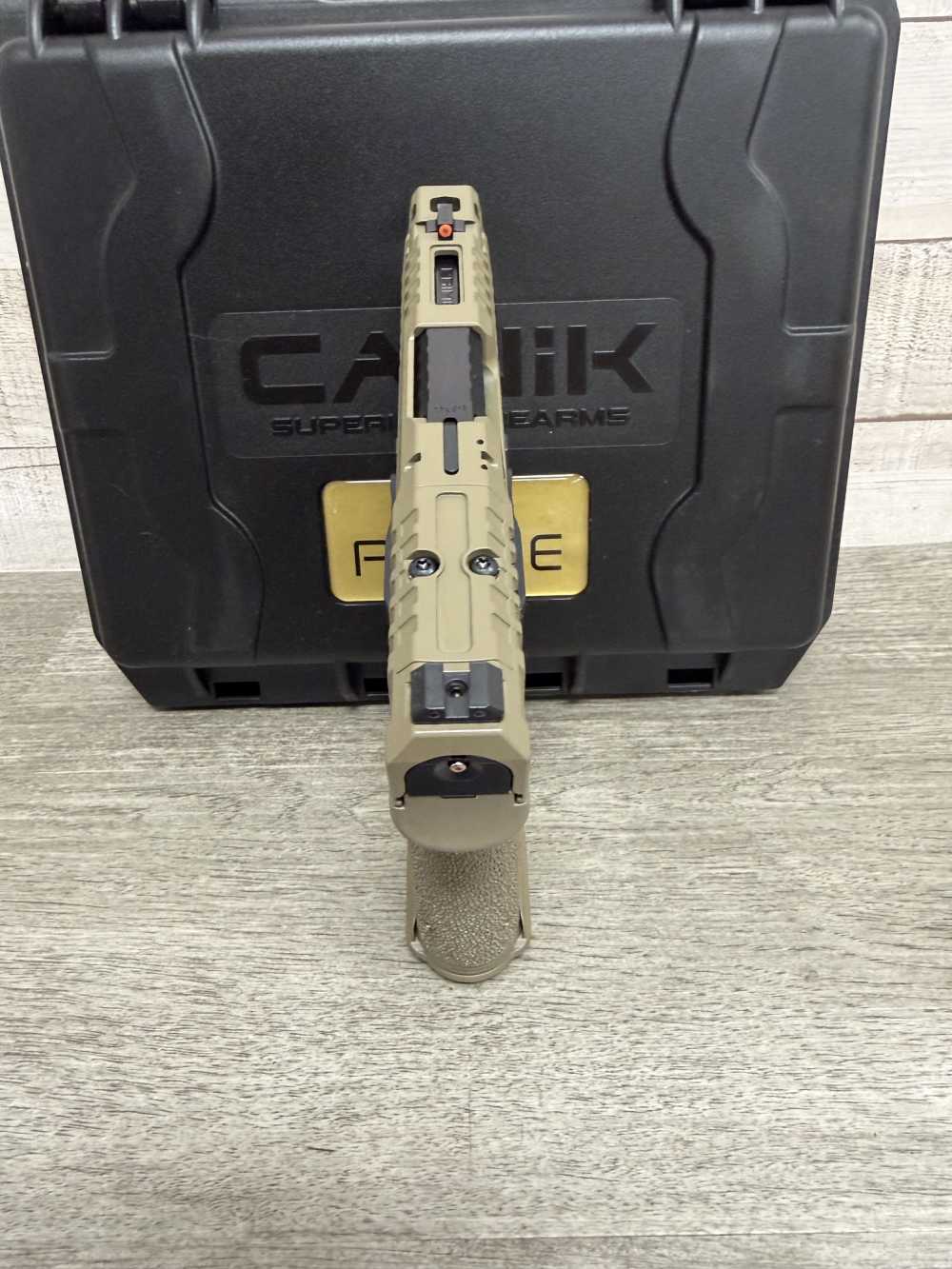 CANIK METE MC9 PRIME 9MM FLAT DARK EARTH FDE COMP HG8328D-N BRAND NEW-img-2